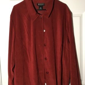 Briggs New York Cherry Red Blazer